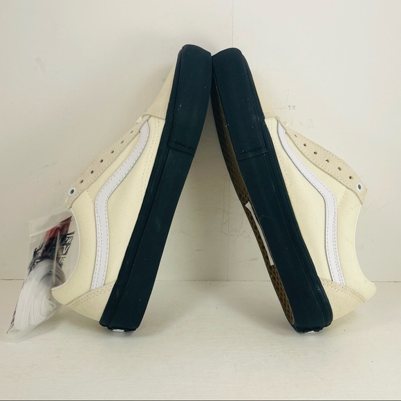 Vans Old Skool Pro Classic White/Black Sneaker Size 9 Women - Picture 7 of 9